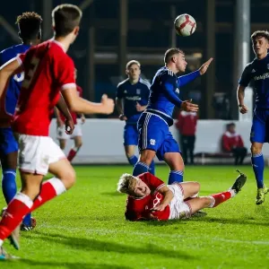 Bristol City U18 vs Cardiff City U18 Print