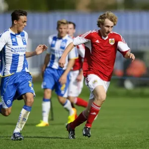 Bristol City U18s: Matt Long's Assist Leads to Marley Bishop's Goal Against Brighton & Hove Albion U18s - October 5, 2013