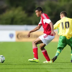 Bristol City U18's Marley Bishop in Action Against Sheffield United Bristol City U18's Marley Bishop in Action Against Sheffield United