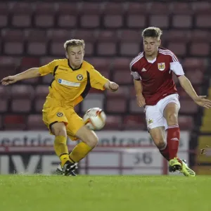 Bristol City U18s vs Newport County U18s: Youth Cup Match at Ashton Gate