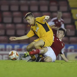 Bristol City U18s vs Newport County U18s: Youth Cup Match at Ashton Gate