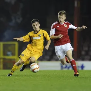 Bristol City U18s vs Newport County U18s: Youth Cup Match at Ashton Gate