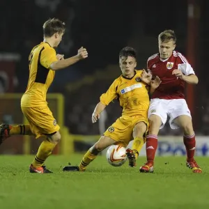 Bristol City U18s vs Newport County U18s: Youth Cup Match at Ashton Gate