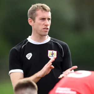 Bristol City U21 Manager Gary Probert Gives Half-Time Instructions Against Ipswich Town Bristol City U21 Manager Gary Probert Gives Half-Time Instructions Against Ipswich Town