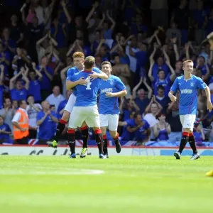 Bristol City v Glasgow Rangers Print Bristol City v Glasgow Rangers Print