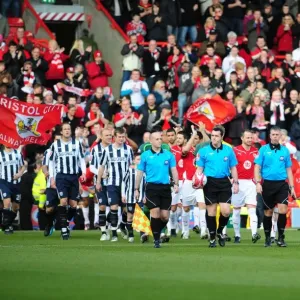 Bristol City V West Bromwich Albion Print