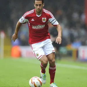 Bristol City V Wolves Print, League One Football Action Photo Bristol City V Wolves Print, League One Football Action Photo