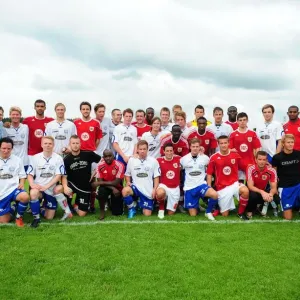 Bristol City and Vallens: United in Football - Team Photo Bristol City and Vallens: United in Football - Team Photo