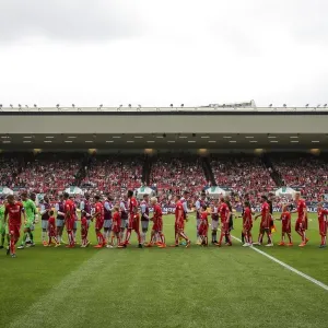 Print of Bristol City vs Aston Villa match at Ashton Gate Stadium