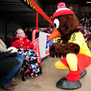 Bristol City vs Barnsley: A Heartwarming Moment Between Scrumpy and a Young Fan