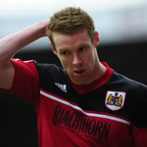 Bristol City vs Barnsley: Stephen Pearson in Action at Ashton Gate, 2013