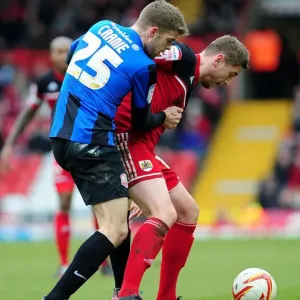 Bristol City vs Barnsley: Steven Davies Scores Past Martin Cranie at Ashton Gate, 2013