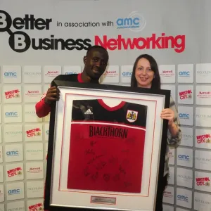 Bristol City vs Birmingham City Print, 2013 Man of the Match at Ashton Gate