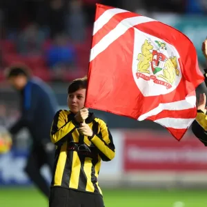Bristol City vs. Blackburn Rovers: Trowbridge Town FC Players Honor Guard of Honor at Ashton Gate Bristol City vs. Blackburn Rovers: Trowbridge Town FC Players Honor Guard of Honor at Ashton Gate