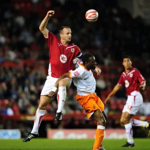 Bristol City vs Blackpool 09-10 Season Print