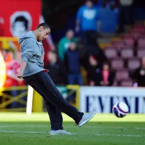 Bristol City vs Blackpool Clash at Ashton Gate Stadium - February 25, 2012 Bristol City vs Blackpool Clash at Ashton Gate Stadium - February 25, 2012