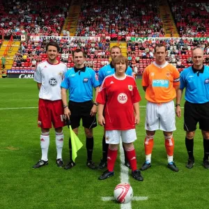 Bristol City vs Blackpool Pre-Season Friendly Print