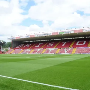 Bristol City vs Bradford City: Football in the Dolman Stand, Ashton Gate, August 2013 Bristol City vs Bradford City: Football in the Dolman Stand, Ashton Gate, August 2013