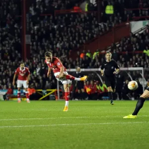 Bristol City vs Bradford City Print, 2014 Football Match at Ashton Gate Bristol City vs Bradford City Print, 2014 Football Match at Ashton Gate