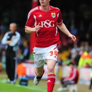 Bristol City vs Brighton, Championship Match: Ryan McGivern in Action at Ashton Gate Stadium (September 10, 2011)