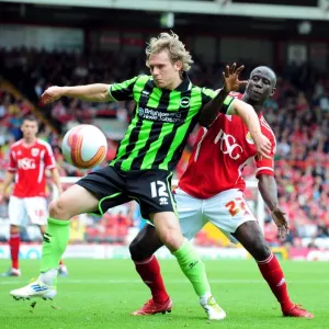 Bristol City vs Brighton: Mackail-Smith vs Adomah Battle in Championship Match, September 10, 2011
