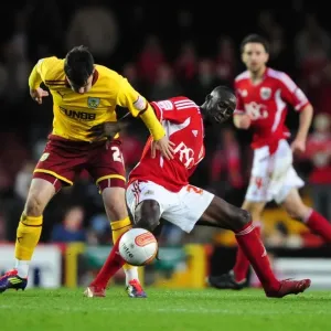 Bristol City vs Burnley Print - Championship Football Match Image Bristol City vs Burnley Print - Championship Football Match Image