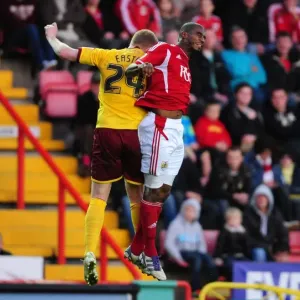 Bristol City vs Burnley Print - 05/11/2011 Championship Match Bristol City vs Burnley Print - 05/11/2011 Championship Match