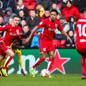 Bristol City vs Burton Albion: Korey Smith in Action at Ashton Gate, Sky Bet EFL Championship (March 4, 2017)