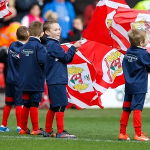 Bristol City vs. Cardiff City Print, Ashton Gate Stadium Photograph