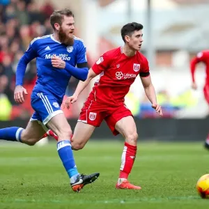 Bristol City vs Cardiff City Print Bristol City vs Cardiff City Print