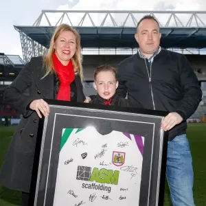 Bristol City vs. Cardiff City Half-Time Shirt Presentation Print