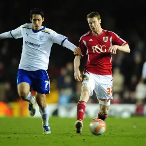Bristol City vs Cardiff City Print, 10/03/2012
