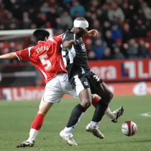Bristol City vs Charlton Athletic: Dele Adebola in Action Bristol City vs Charlton Athletic: Dele Adebola in Action