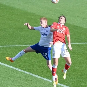 Bristol City vs Chesterfield: Luke Ayling Wins Aerial Battle