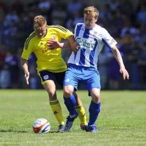 Bristol City vs Clevedon Town: Intense Battle Between Rhys Jordan and Adi Adams Bristol City vs Clevedon Town: Intense Battle Between Rhys Jordan and Adi Adams