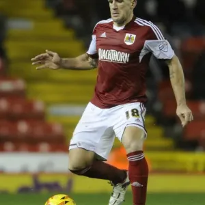 Bristol City vs Coventry City: Adam El-Abd in Action at Ashton Gate, February 4, 2014 (Sky Bet League One)