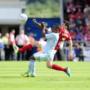 Bristol City vs Coventry: Moloney Clears Moussa's Threat, Sky Bet League One, 2013 Bristol City vs Coventry: Moloney Clears Moussa's Threat, Sky Bet League One, 2013