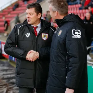 Bristol City vs Crewe Alexandra League 1 Print