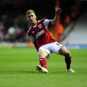 Bristol City vs Crystal Palace : Joe Bryan en action à Ashton Gate, Capital One Cup 2013. Bristol City vs Crystal Palace : Joe Bryan en action à Ashton Gate, Capital One Cup 2013.