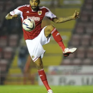 Bristol City vs Crystal Palace: Liam Fontaine in Action at Ashton Gate, 2013