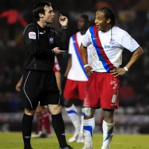 Bristol City vs Crystal Palace: Neal Danns and Referee Paul Tierney Discuss Added Time (December 28, 2010, Championship)