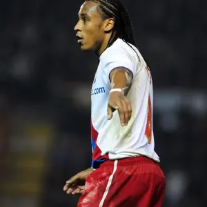 Bristol City vs Crystal Palace: Neil Danns in Action, Championship Football Match, Ashton Gate Stadium (December 28, 2010)