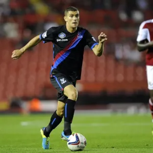 Bristol City vs Crystal Palace: Stuart O'Keefe in Action at Ashton Gate, 2013