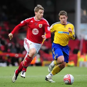 Bristol City vs Derby County Print - 2010 Football Match Photo Bristol City vs Derby County Print - 2010 Football Match Photo