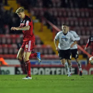 Bristol City vs Derby County Print - December 15, 2012