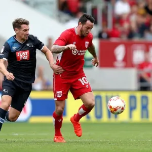 Bristol City vs Derby County: Lee Tomlin vs Craig Bryson Clash at Ashton Gate Stadium, 2016