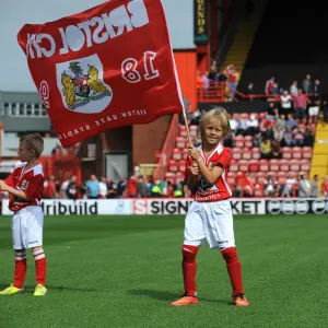Bristol City vs Doncaster Rovers: Flagbearer and Guard of Honor Ceremony at Ashton Gate, Sky Bet League One Bristol City vs Doncaster Rovers: Flagbearer and Guard of Honor Ceremony at Ashton Gate, Sky Bet League One