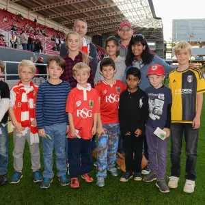 Bristol City gegen Fulham: Sky-Bet-Championship-Spiel bei Ashton Gate am 31. Oktober 2015 Bristol City gegen Fulham: Sky-Bet-Championship-Spiel bei Ashton Gate am 31. Oktober 2015