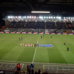 Bristol City vs Gillingham: Teams Line-up Before the Johnstone's Paint Trophy Southern Area Final Kick-off, January 2015