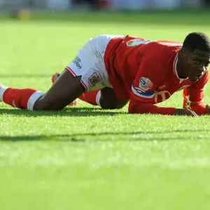 Bristol City vs Hull City: Kieran Agard in Action at Ashton Gate, November 2015 Bristol City vs Hull City: Kieran Agard in Action at Ashton Gate, November 2015